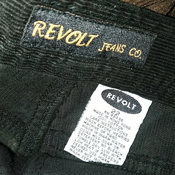 NWT Revolt tie-dye Corduroy Pants - Picture 6 of 7
